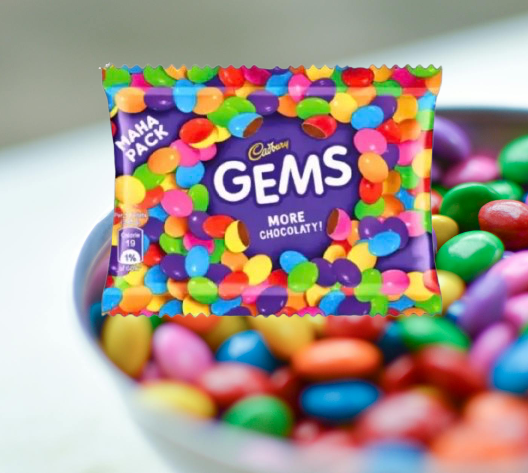 Cadbury Gems | Pack of 10 | Jesta Royal King